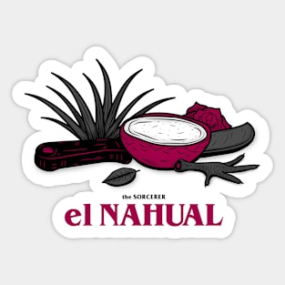 el NAHUAL - the SORCERER Sticker